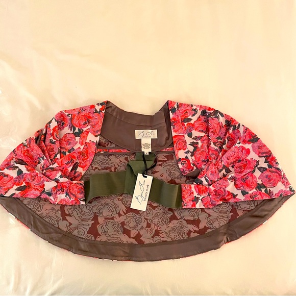 Byron Lars Cosmopolitan Jaquard Shrug, Size 4, NWT - Picture 4 of 9